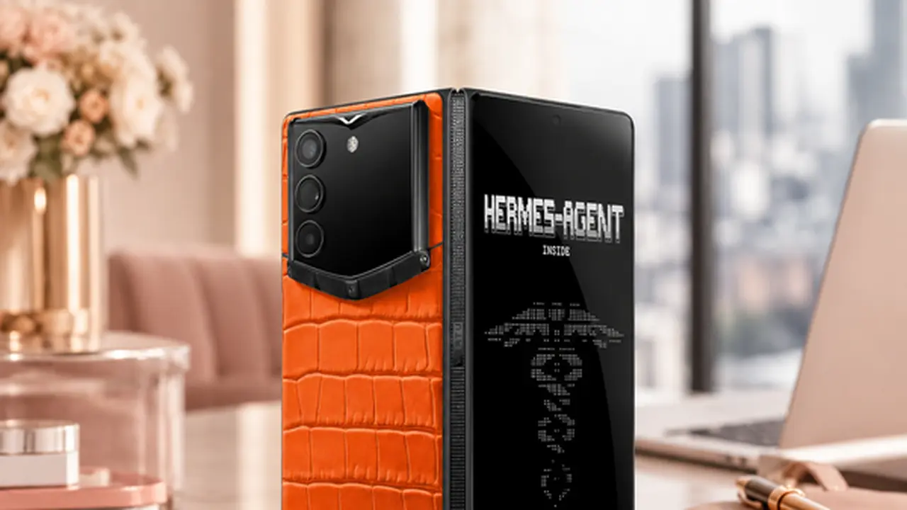 هاتف Vertu Alphafold القابل للطي: تصميم فاخر وتقنية ذكاء اصطناعي متطورة.